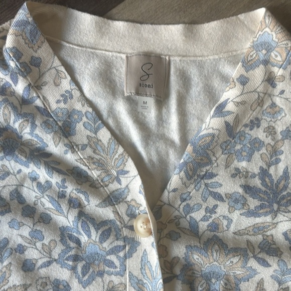 Sioni Sweater Cardigan size M floral - Picture 2 of 2